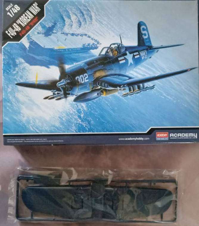 Academy Models, F4U-4B USA Corsair - Korean War, ACAD12267, 1/48 Scale,