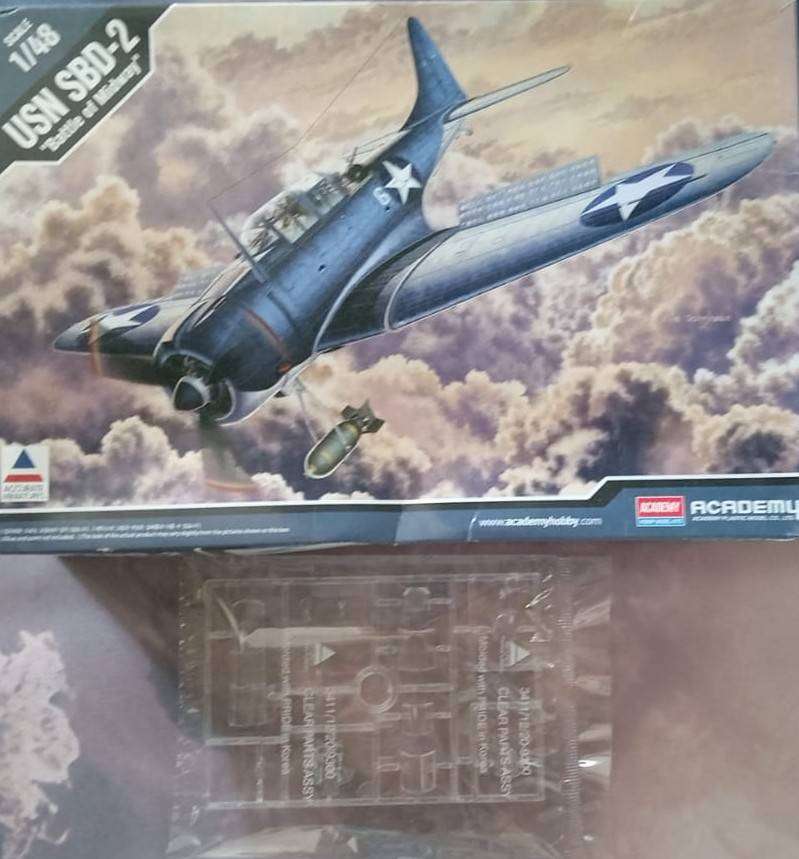 Academy Models, USN SBD-2 "Battle of Midway", ACAD12296, 1/48 Scale,