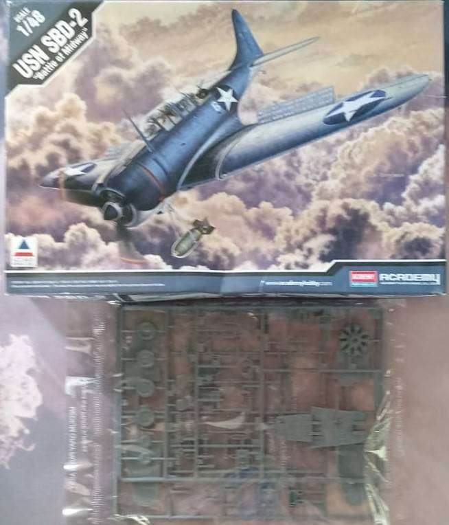 Academy Models, USN SBD-2 "Battle of Midway", ACAD12296, 1/48 Scale,