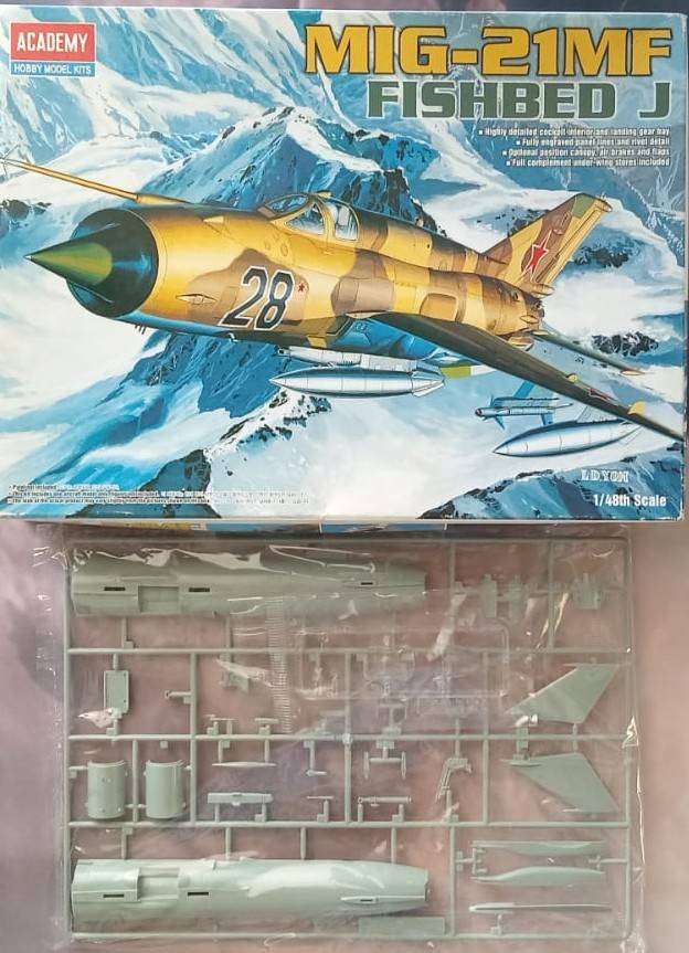 Academy Models, MIG-21 MF Fishbed J, ACAD2171, 1/48 Scale,