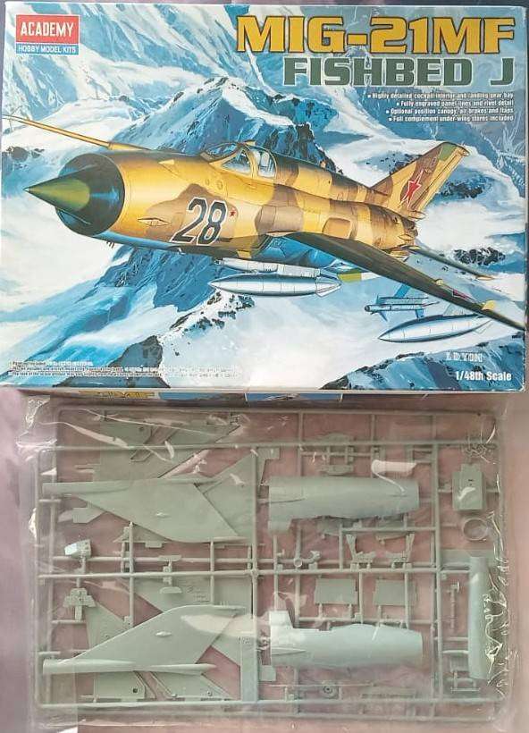 Academy Models, MIG-21 MF Fishbed J, ACAD2171, 1/48 Scale,