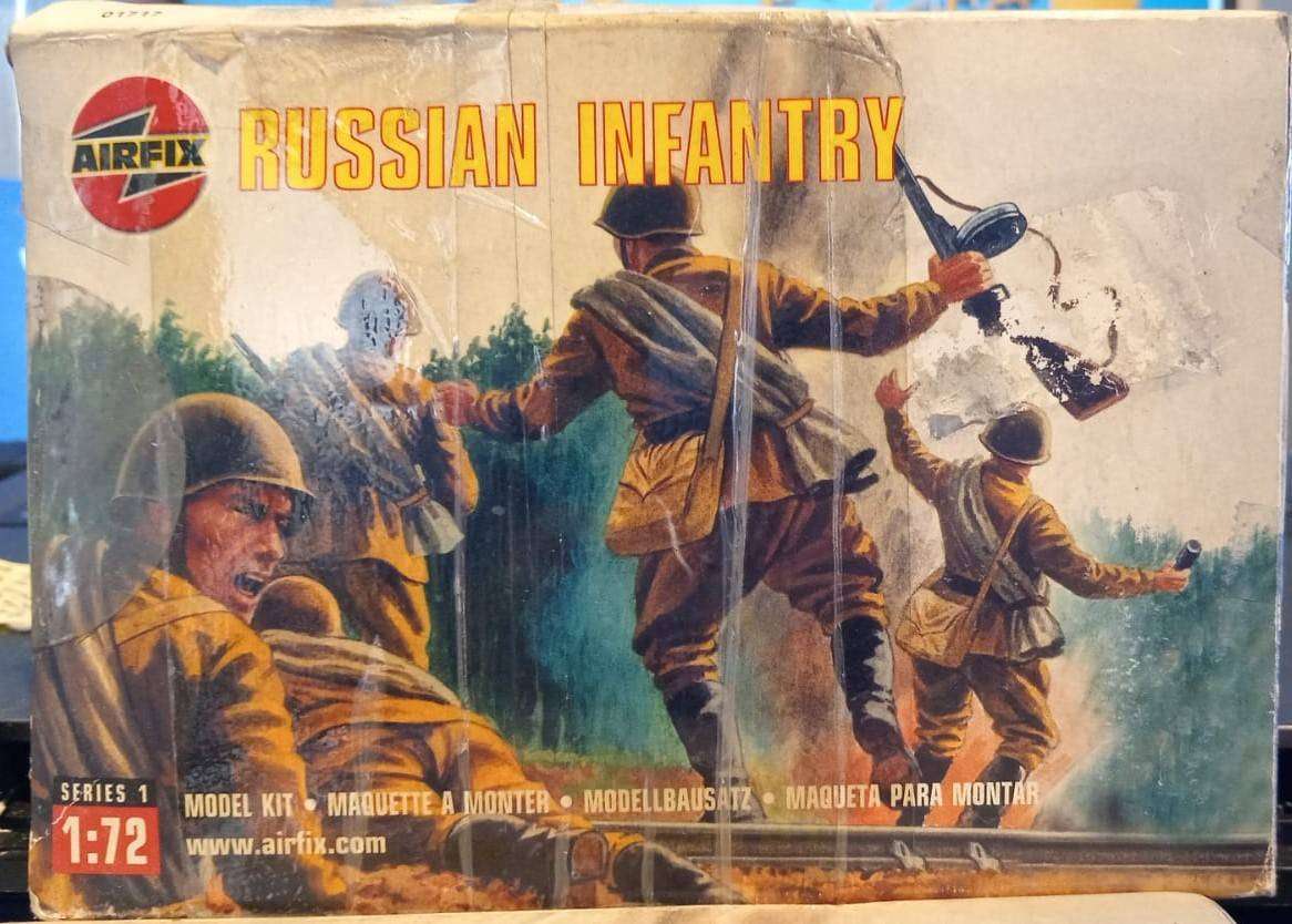 Airfix Models, WWII Russian Infantry, No. 01717, 1:72