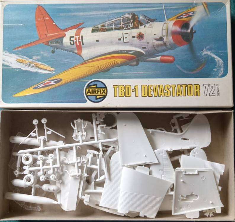 Airfix Model, TBD-1 Devastator, Series 2, A02034-9, 1/72 Scale,