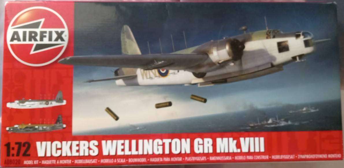 Airfix Models, Vickers Wellington GR Mk.VIII, A08020, 1/72 Scale,