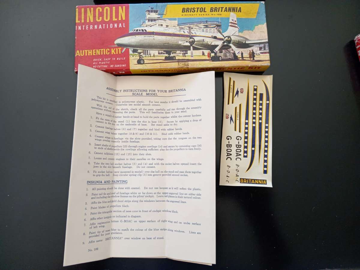 Bristol Britannia 1950s No. 106 1:166 1st Edition