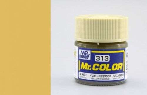 Mr. Color, C313 FS33531 Yellow (Semi-Gloss) (10ml)