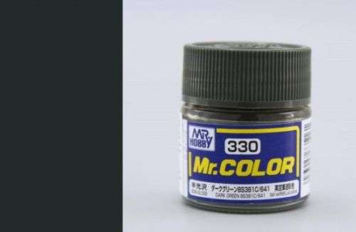 Mr. Color - Dark Green BS381C/641 Semi-Gloss C330 (10ml)