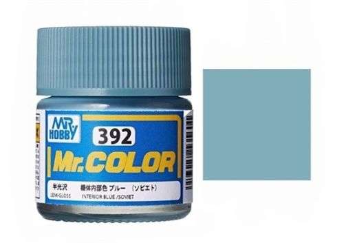 Mr. Color, C392 Interior Blue / Soviet (Semi-Gloss) (10ml)