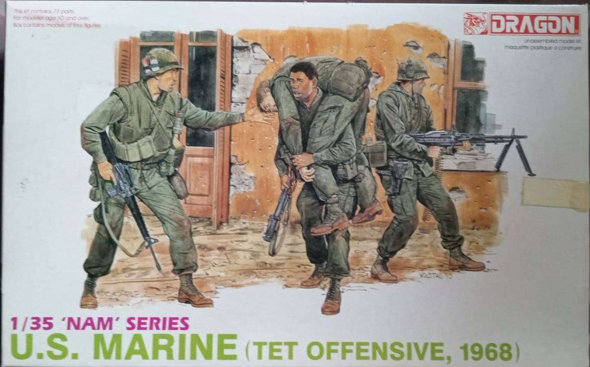 Dragon Models, U.S. Marine (Tet Offensive, 1968) 'Nam' Series, DN3305, 1/35 Scale