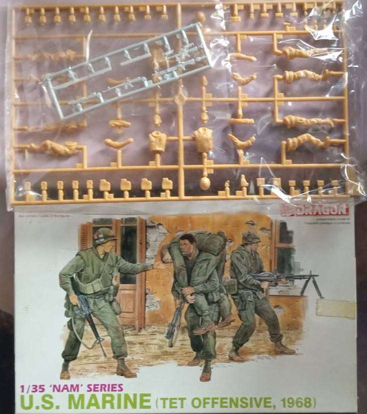 Dragon Models, U.S. Marine (Tet Offensive, 1968) 'Nam' Series, DN3305, 1/35 Scale