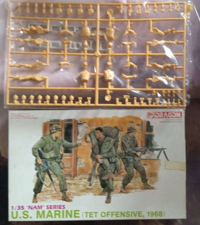 Dragon Models, U.S. Marine (Tet Offensive, 1968) 'Nam' Series, DN3305, 1/35 Scale