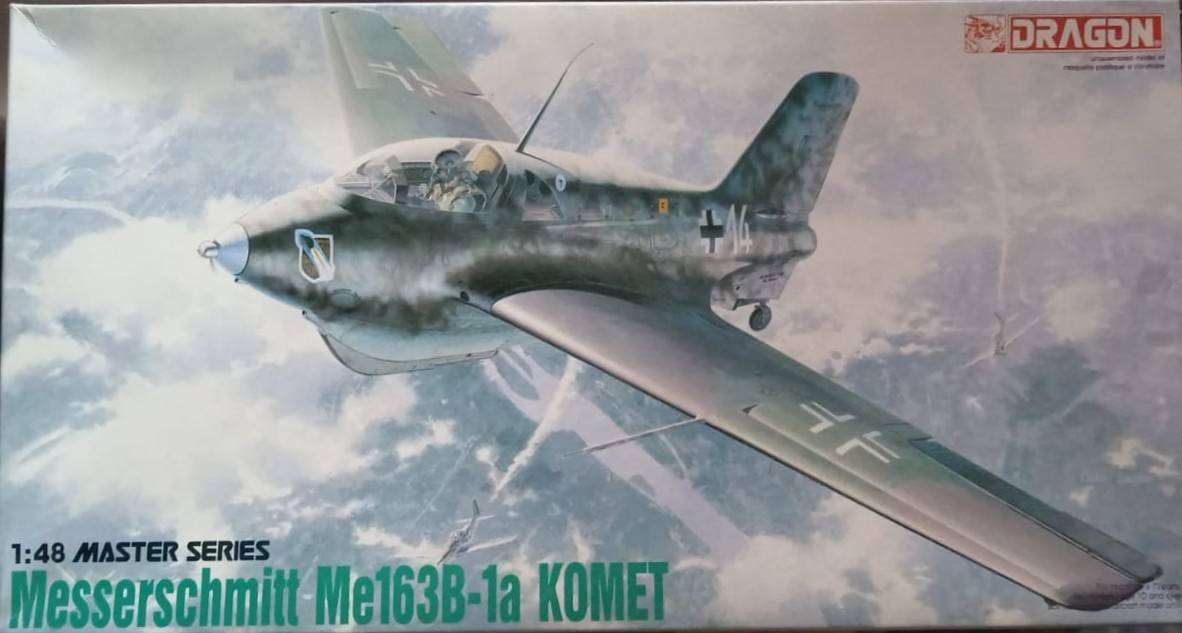 Dragon Models, Messerschmitt Me 163B-1a Komet, DN5504, 1/48 Scale,