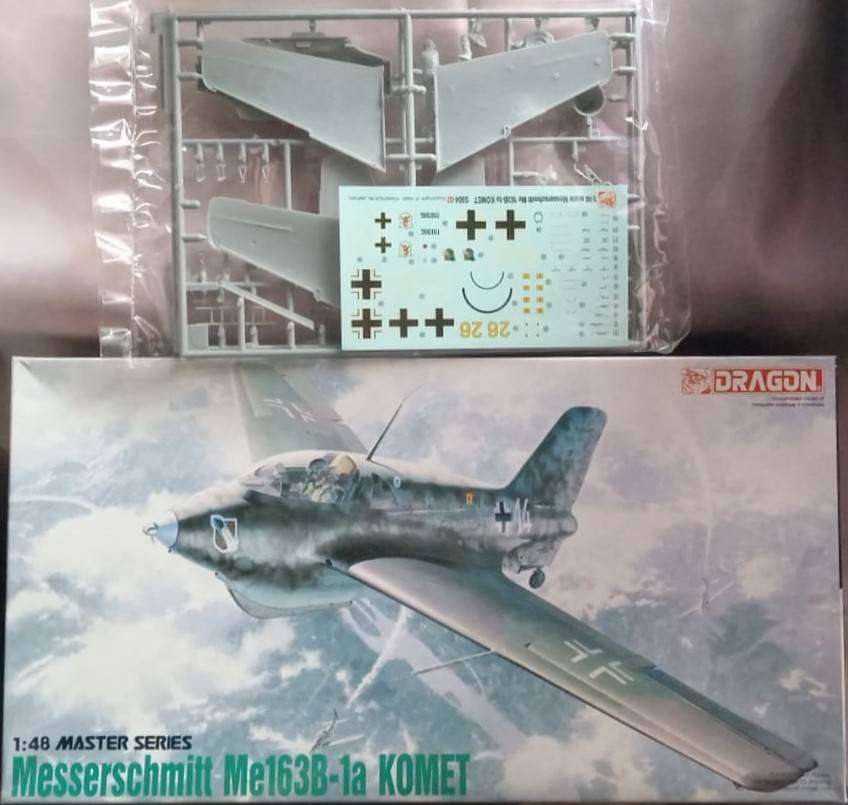 Dragon Models, Messerschmitt Me 163B-1a Komet, DN5504, 1/48 Scale,