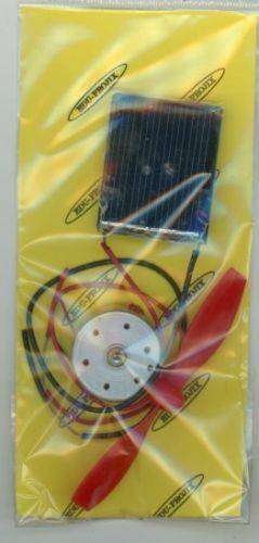 School Projects,  2V Solar Panel + Motor + Prop