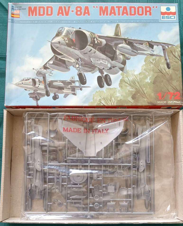 ESCI Model, MDD AV-8A 'Matador', ESCI 9036, 1/72 Scale,