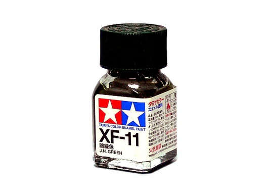Tamiya Paint, XF-11 J.N. Green Enamel (10ml)