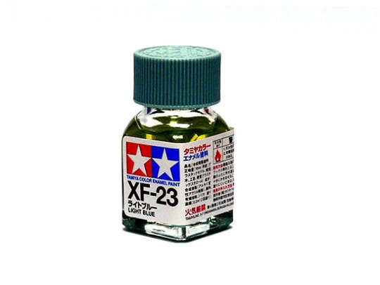 Tamiya Paint, XF-23 Light Blue Enamel (10ml)