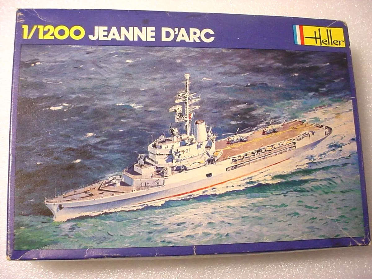 Heller Models, Jeanne d'Arc, No. 008| 1:1200 Scale Model Kit