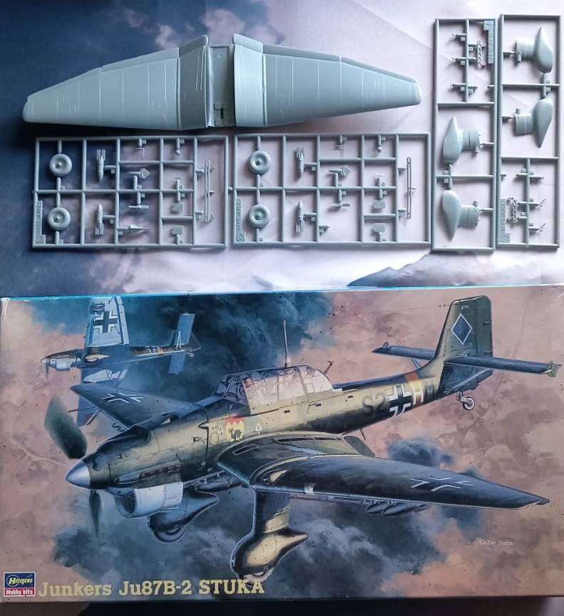 Hasegawa Models, Junkers Ju 87B-2 Stuka, HAS09113, 1/48 Scale,