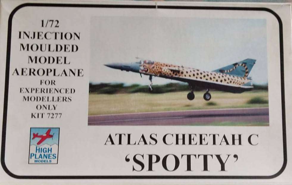High Planes Models, ATLAS Cheetah C 'SPOTTY', HP7277, 1/72 Scale,