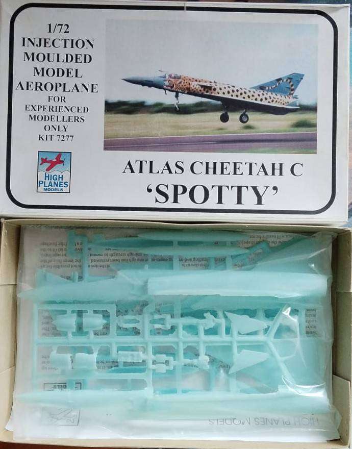 High Planes Models, ATLAS Cheetah C 'SPOTTY', HP7277, 1/72 Scale,