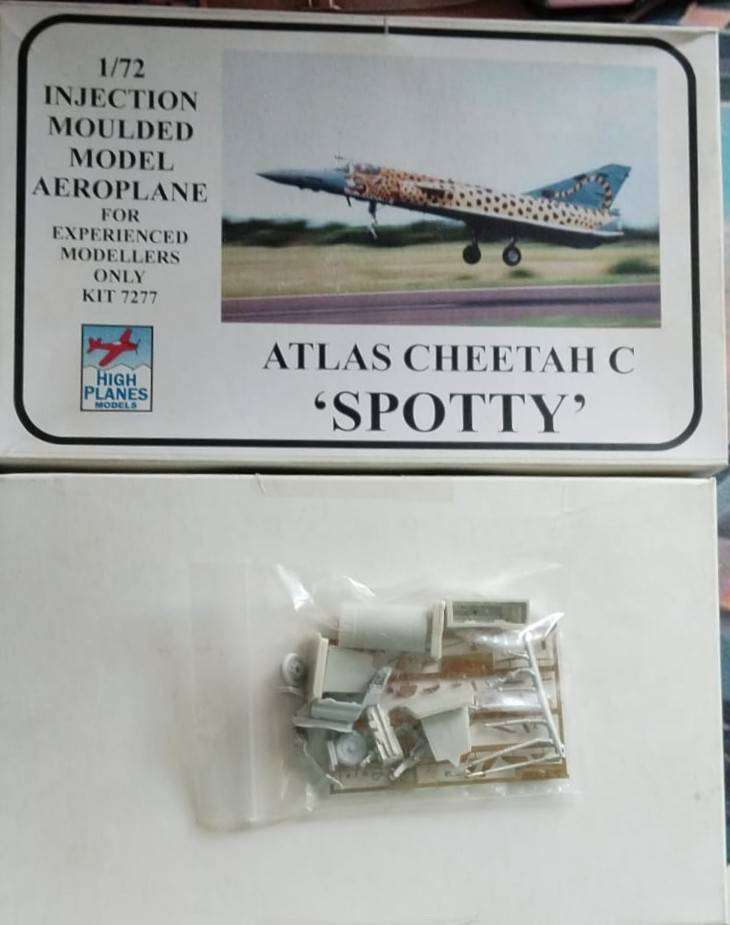 High Planes Models, ATLAS Cheetah C 'SPOTTY', HP7277, 1/72 Scale,