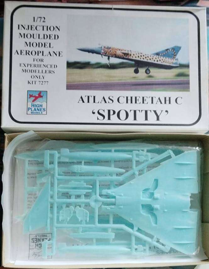 High Planes Models, ATLAS Cheetah C 'SPOTTY', HP7277, 1/72 Scale,