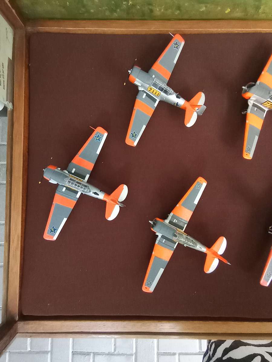 Harvard Display Case w/ 12 Planes