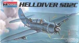 Monogram Model, Helldiver SB2C Curtiss-built carrier-based plane No. 6831 | 1:48