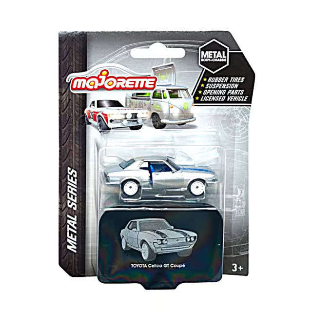 Majorette Cars, Toyota Celica GT Coupe, Metal  Die-Cast,