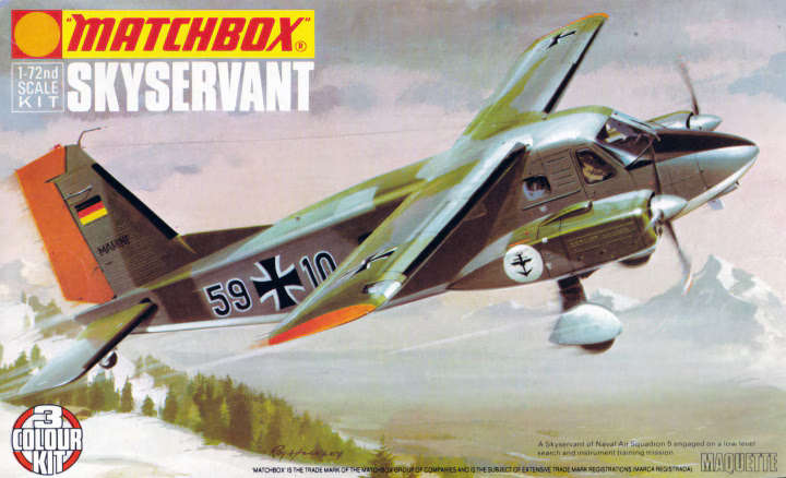 Matchbox, Skyservant No. PK-107 | 1:72 (Three Colour Kit)