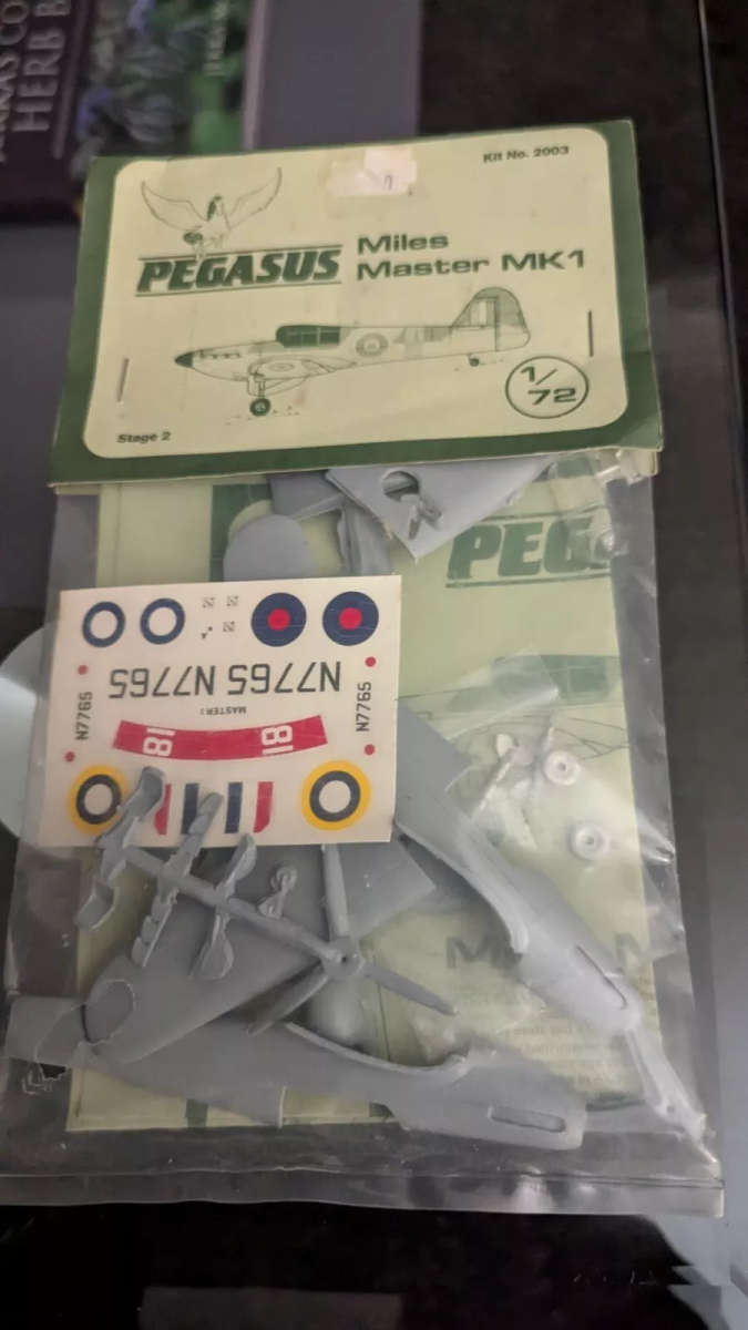 Pegasus Model, Miles Master Mk 1 Stage 2  No. 2003 | 1:72 Scale