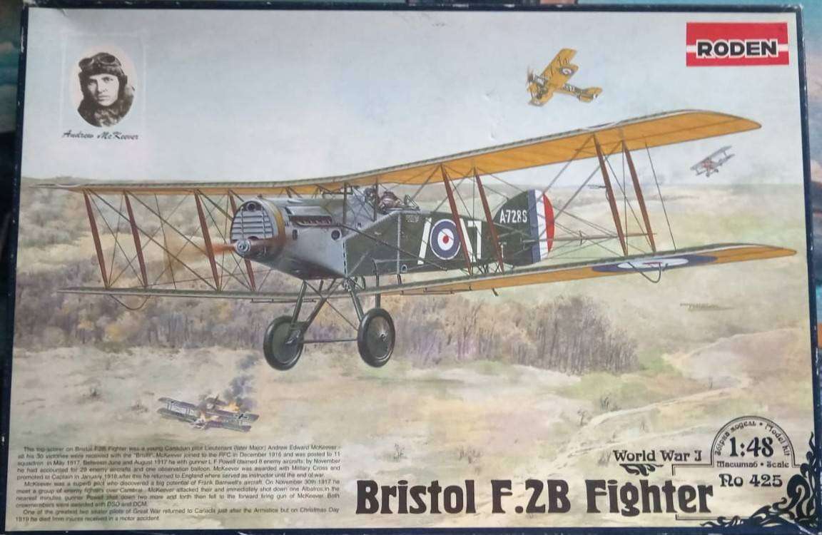 Roden Models, Bristol F.2B Fighter, ROD425, 1:48 Scale
