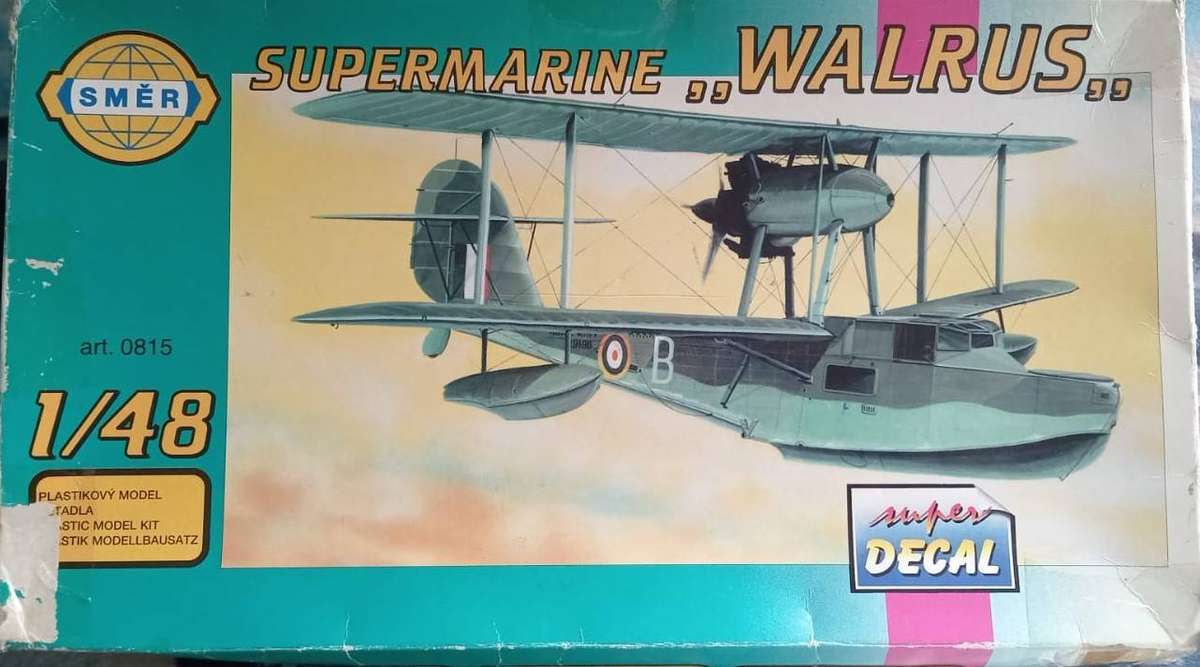 SMER Models, Supermarine "Walrus", SMER0815, 1:48 Scale