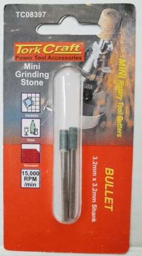Tork Craft  Power Tools Accessories, Bullet 3.2mm x 3.2mm Shank TC08397