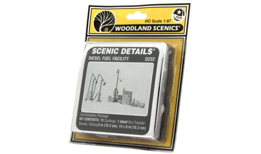 Woodland Scenics Details, D-232 Diesel Fuel Facility