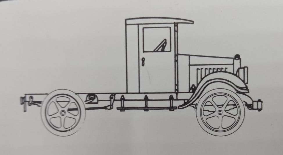 Scale Structures Limited, Kit Kleiber Motor Truck, Dump Truck, Closed Cab SSL7117 HO