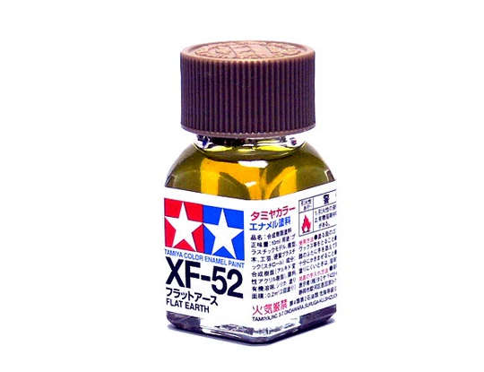 Tamiya Paint, XF-52 Flat Earth Enamel (10ml)