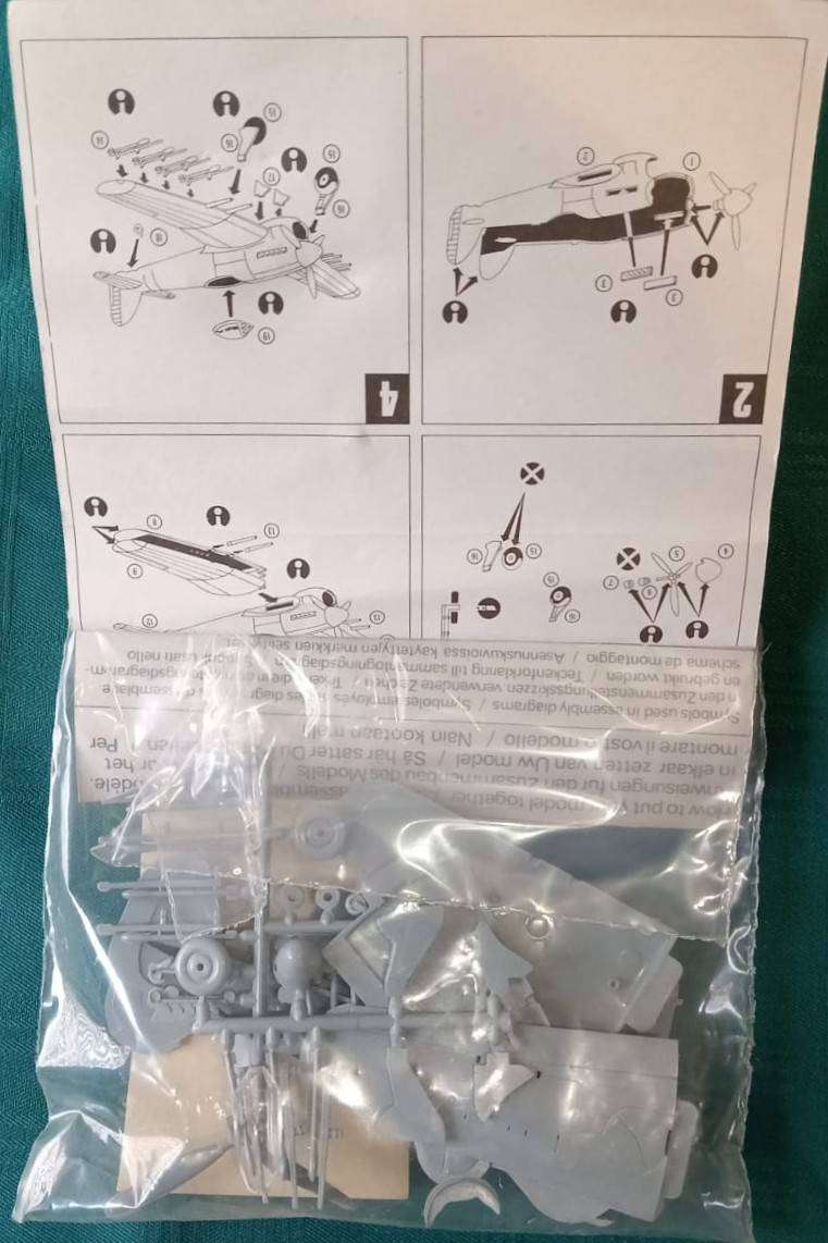 Frog Models, Hawker Typhoon, F209F, 1/72 Scale,