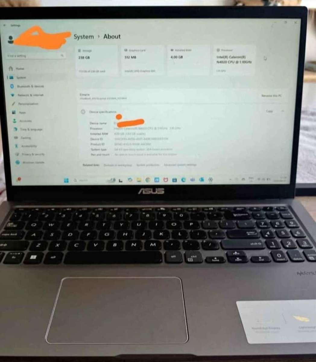 Asus Student/Work laptop