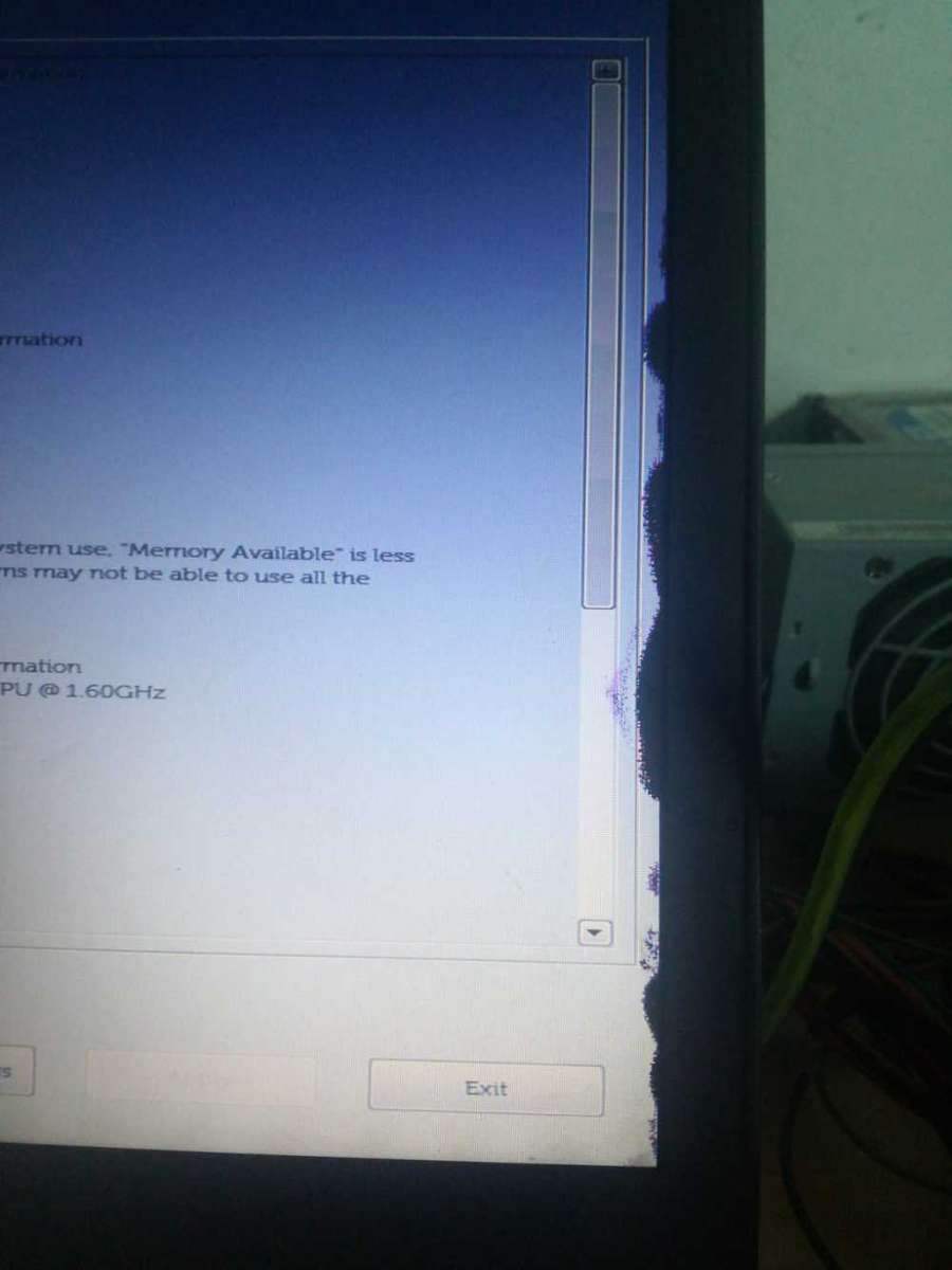 Dell Latitude 15.6inch Laptop: i5 8th gen, 8GB RAM, 500GB HDD. Ink on side screen, selling as spares