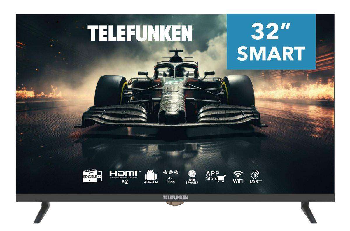 Telefunken 32" TLEDDS-32HDA HD Android Smart TV