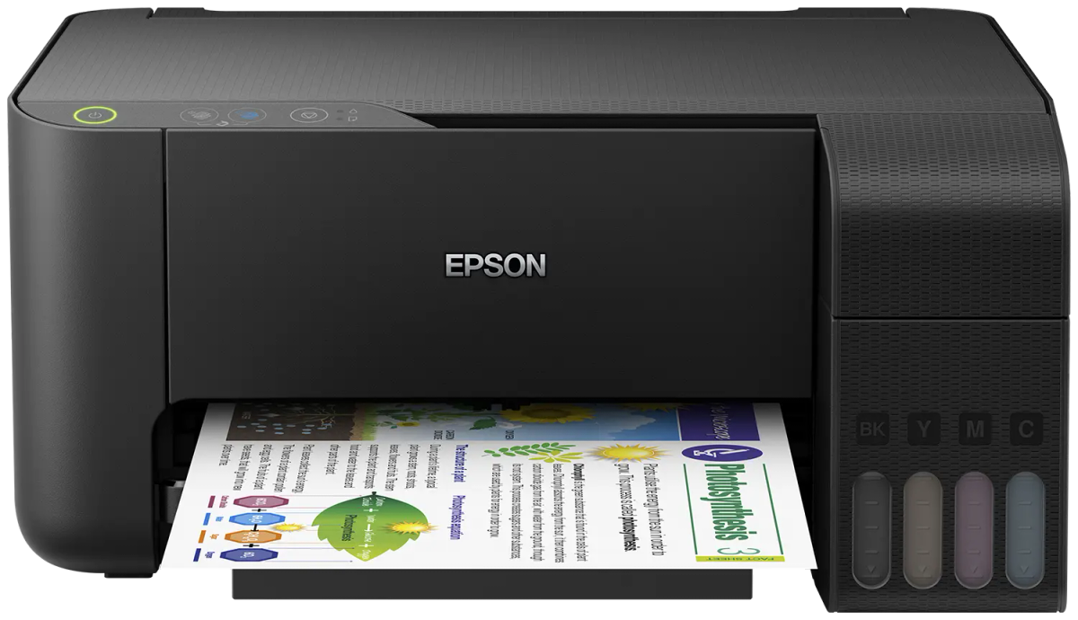 Epson EcoTank L3110 3-in-1 Colour Printer - Grade A Refurb