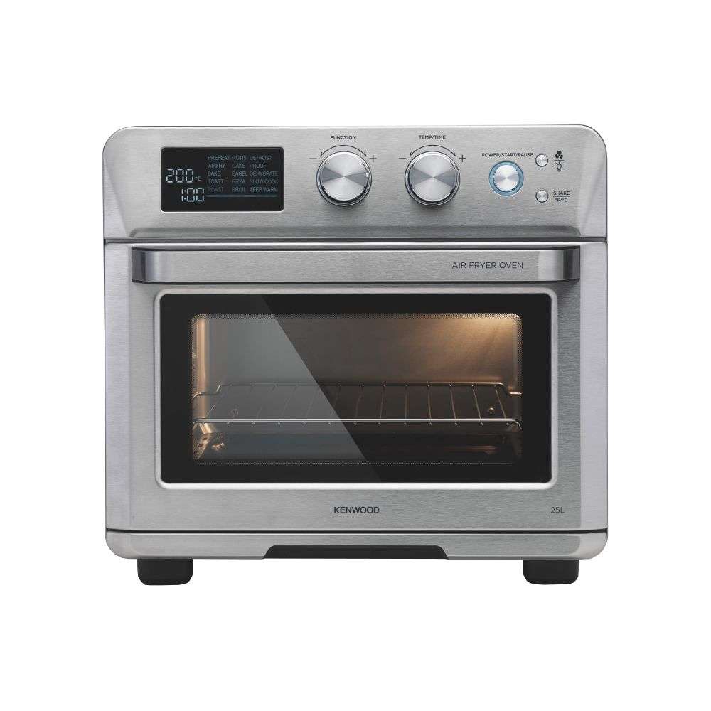 Kenwood Air Fryer Oven & Rotisserie 25L Stainless Steel - Grade A Refurb