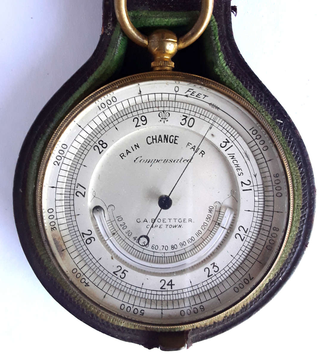 Antique Pocket barometer
