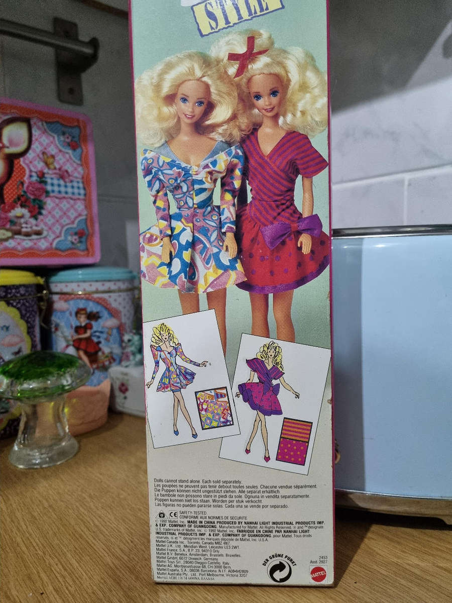 Vintage 1992 Barbie Style