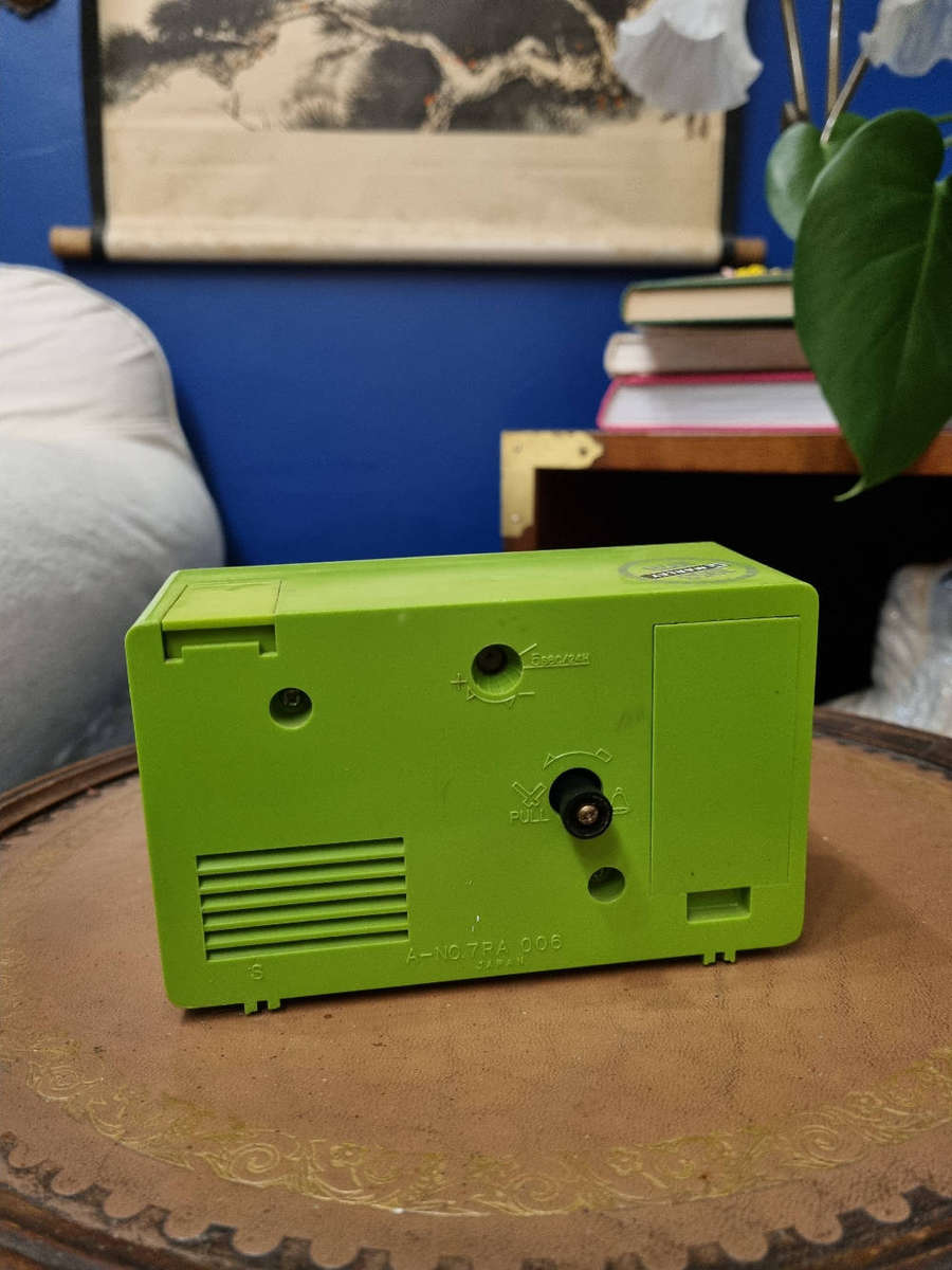 Vintage Green Rhythm Alarm Clock
