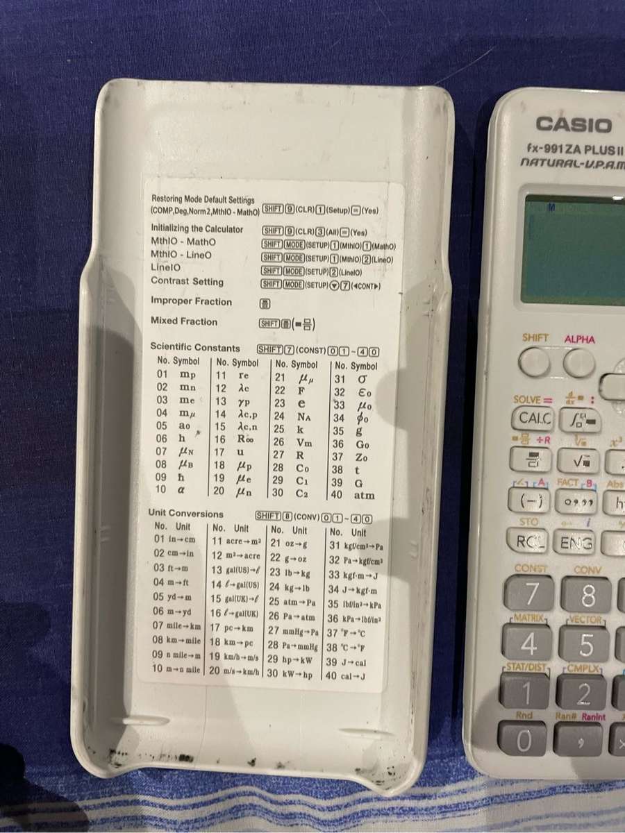 Casio FX-991ZA Plus II Advanced Scientific Calculator