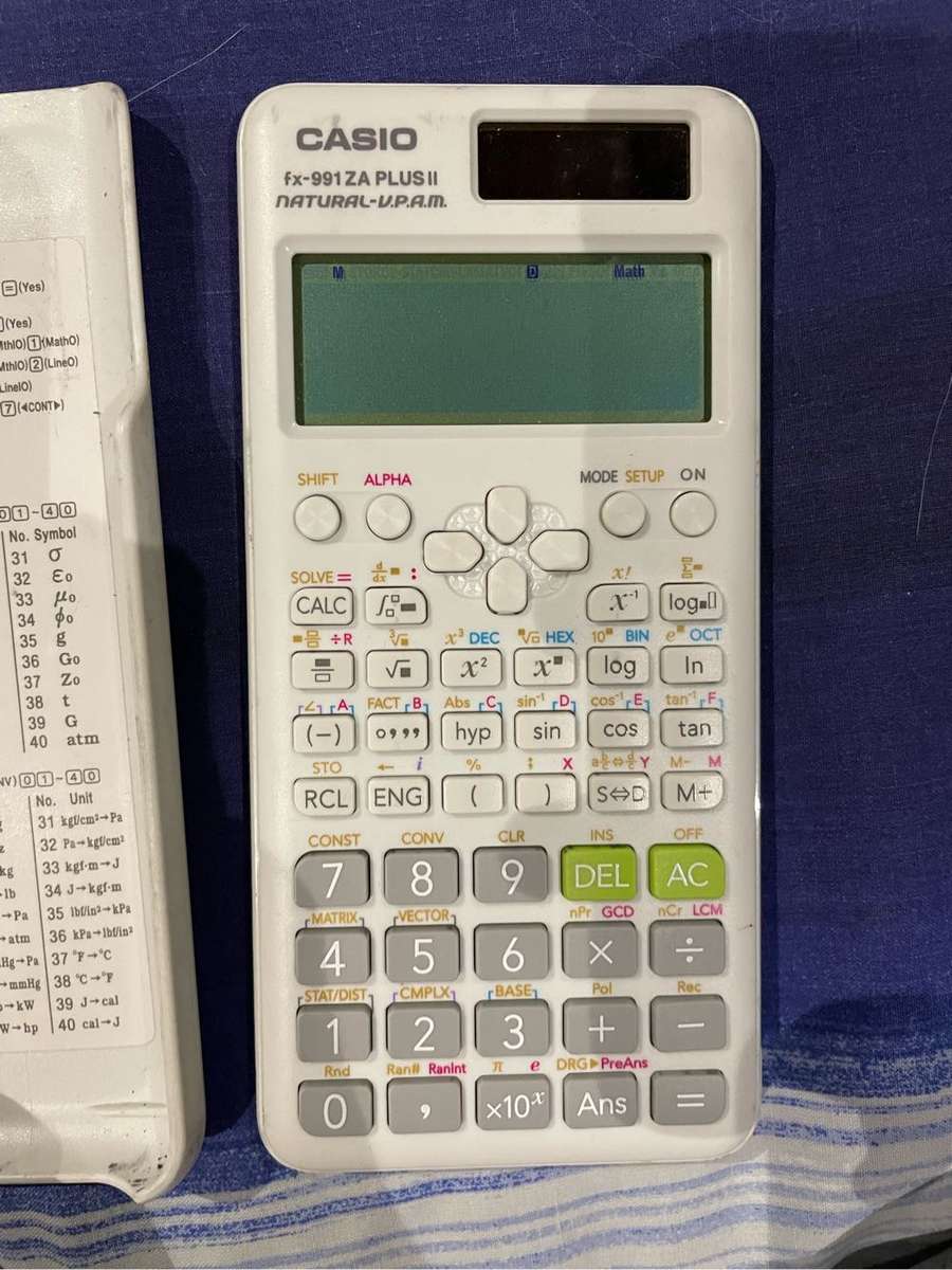 Casio FX-991ZA Plus II Advanced Scientific Calculator