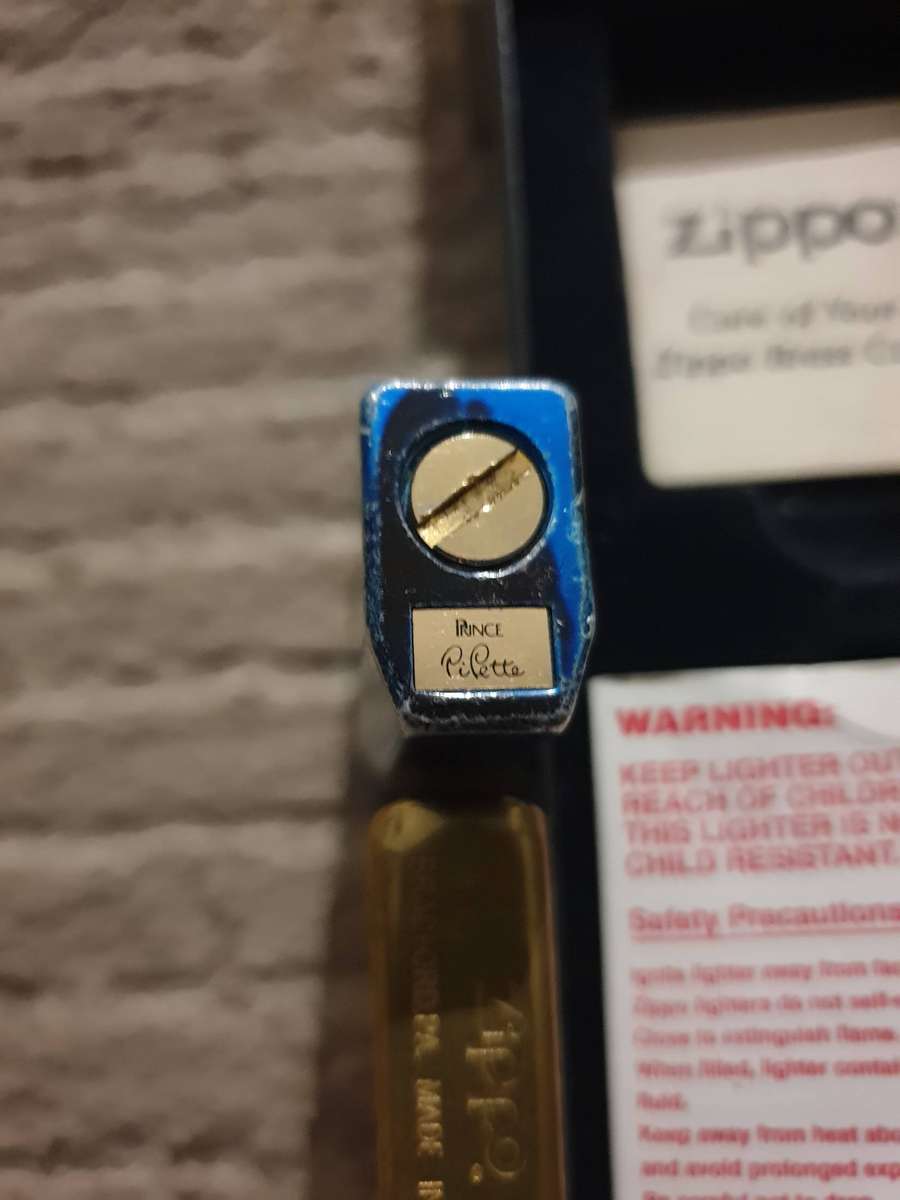 Zippo Lighter Complete in box and Rare Prince Pilette